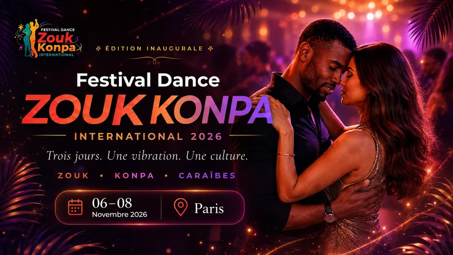 Affiche : Festival Dance Zouk Konpa International
