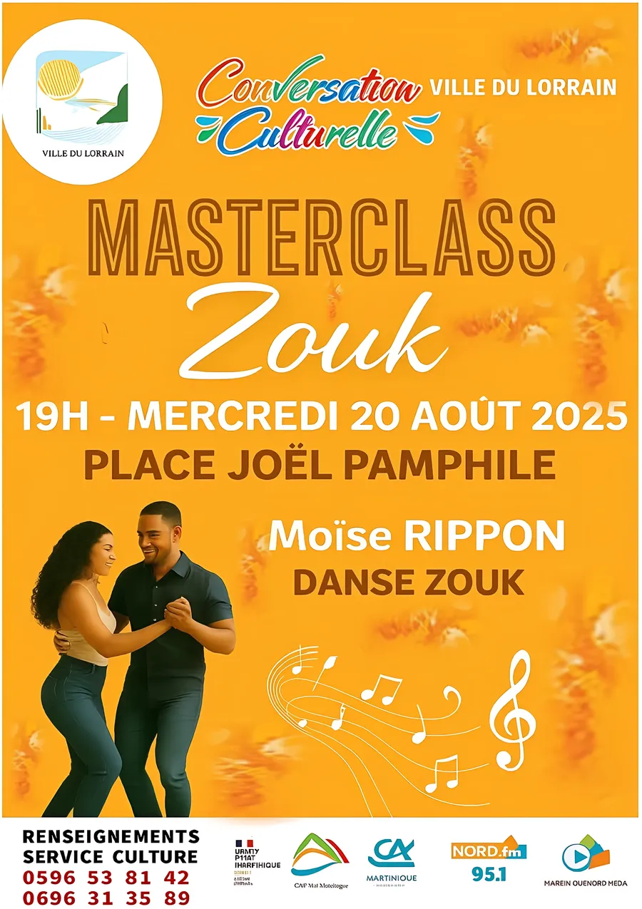 Affiche : Master Class Zouk
