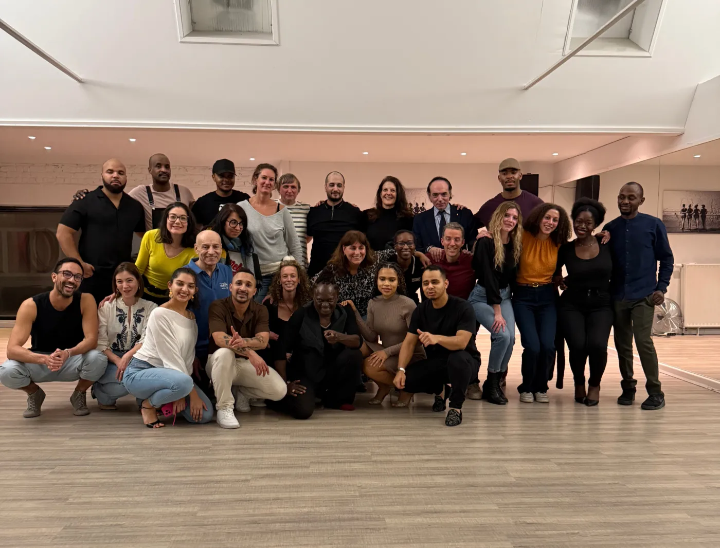 Photo de groupe des participants à un stage Codizouk