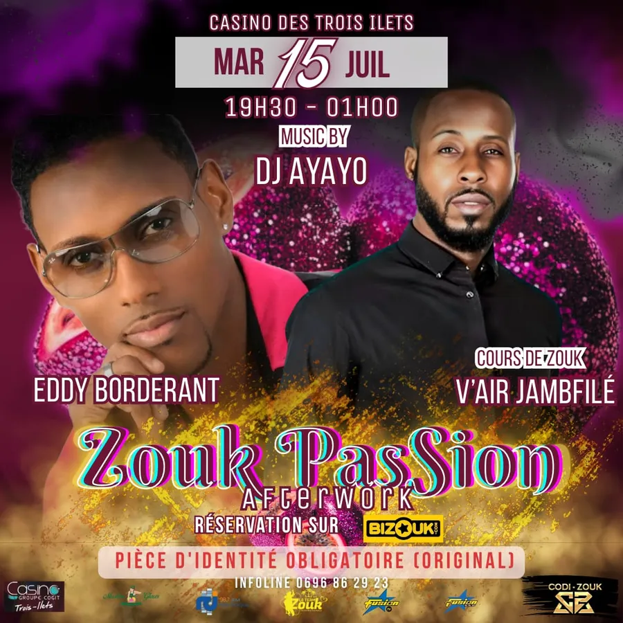Affiche : Zouk Passion Afterwork