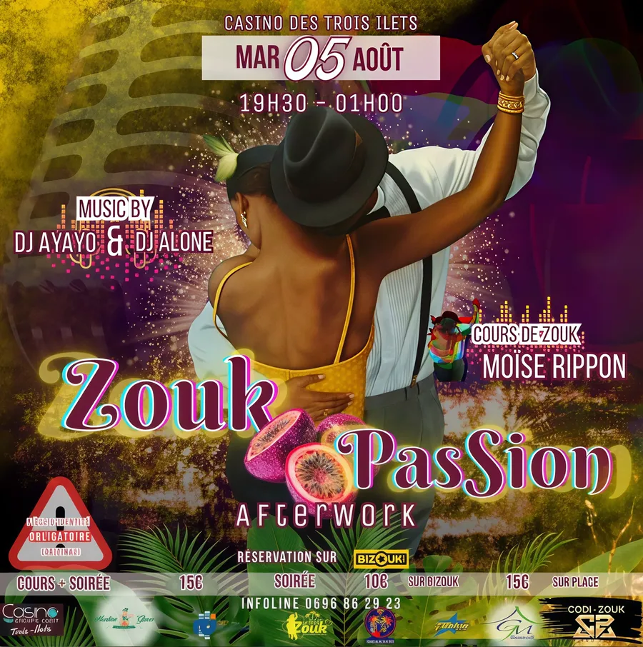 Affiche : Zouk Passion Afterwork